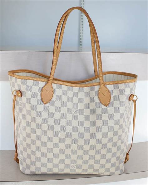 louis vuitton neverfull damier azur replica